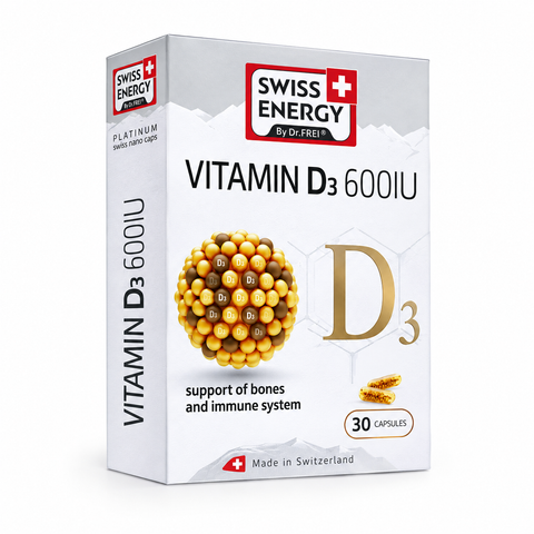  Витамин  D3 600 IU